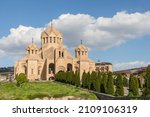 Small photo of View of the Saint Gregory the Illuminator Cathedral, Yerevan, Armenia