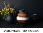still life with handmade... | Shutterstock . vector #1864227823