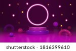 3d render with night party on... | Shutterstock . vector #1816399610