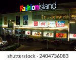 Small photo of Bangkok, Thailand - 12 Dec 2023: Fashion island is a large shopping mall in Bangkok. It is horizontal shopping center with the area of 350,000 sq.m.Include Robinson,Big C, Major Cineplex