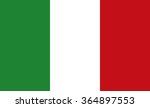 italy flag | Shutterstock .eps vector #364897553