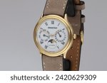 Small photo of Miami, FL, USA February 1, 2024 Audemars Piguet Day Date Moonphase Ref. 25589 1986