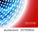 abstract image of the american... | Shutterstock .eps vector #257350810