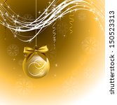 christmas background. eps10... | Shutterstock .eps vector #150523313