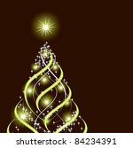 christmas background. abstract... | Shutterstock . vector #84234391