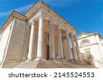 view of the basilica de san... | Shutterstock . vector #2145524553