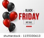 black friday sale typographic... | Shutterstock .eps vector #1155330613