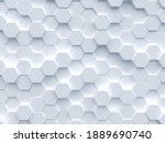 polygonal mosaic surface with... | Shutterstock . vector #1889690740