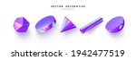 3d render primitive shapes.... | Shutterstock .eps vector #1942477519