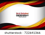 Flag of Germany Background for Independence Day and other events, Vector illustration Design