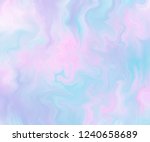 magic fairy and unicorn... | Shutterstock .eps vector #1240658689