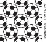 seamless football or soccer... | Shutterstock .eps vector #1725447799