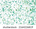 clover background. clover leaf  ... | Shutterstock .eps vector #2164226819