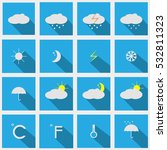 weather icons.forecast | Shutterstock .eps vector #532811323