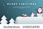 merry christmas and happy new... | Shutterstock .eps vector #1430216930