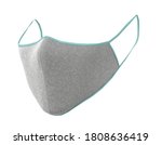 reusable grey masks 3d render... | Shutterstock . vector #1808636419