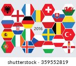 euro football competition team... | Shutterstock .eps vector #359552819