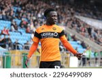 Small photo of Vincent Harper of Eastleigh FC during the match against FC Halifax Town at The Shay Stadium in Halifax, England on April 29th 2023.