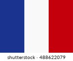 flag of france | Shutterstock .eps vector #488622079