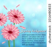 abstract spring background with ... | Shutterstock .eps vector #1016480833