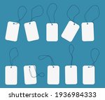 realistic price tags vector... | Shutterstock .eps vector #1936984333