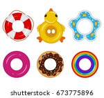 Inflatable Float Rubber Ring...