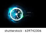 abstract futuristic technology... | Shutterstock .eps vector #639742306