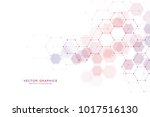 geometric abstract background... | Shutterstock .eps vector #1017516130