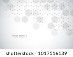 geometric abstract background... | Shutterstock .eps vector #1017516139
