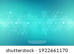 medical background and... | Shutterstock .eps vector #1922661170