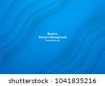 blue abstract background with... | Shutterstock .eps vector #1041835216