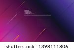 abstract dynamic motion of... | Shutterstock .eps vector #1398111806
