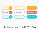 read more colorful button set... | Shutterstock .eps vector #1240295776