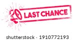 vector illustration last chance ... | Shutterstock .eps vector #1910772193