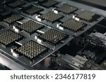 Small photo of Manufacturing plants for spotlights, spotlight panels for spotlights and downlights, lighting production lines, production of spotlight panels for small spotlights