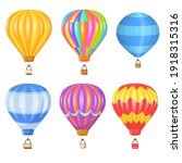 Bright Colorful Air Balloon...