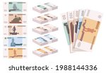 ruble banknotes of russia... | Shutterstock .eps vector #1988144336