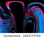 Abstract Illustration Of Red...