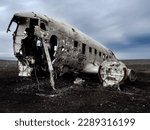 The famous Solheim plane wreck.