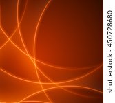 smooth light orange waves lines ... | Shutterstock .eps vector #450728680