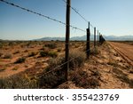 Arizona Fence On A Beautiful...
