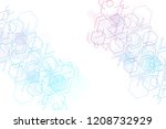 science network pattern ... | Shutterstock .eps vector #1208732929