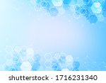 science network pattern ... | Shutterstock .eps vector #1716231340