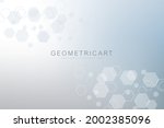 modern futuristic background of ... | Shutterstock .eps vector #2002385096
