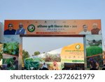 Small photo of October 9, 2023. Hisar, Haryana, India. HAU Krishi Mela Ground, Haryana Krishi Vikas Mela held at Haryana Agriculture University Hisar.