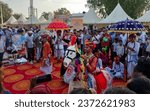 Small photo of October 9, 2023. Hisar, Haryana, India. HAU Krishi Mela Ground, Haryana Krishi Vikas Mela held at Haryana Agriculture University Hisar.