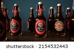 german text vatertagsbier ... | Shutterstock . vector #2154532443