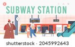 Subway Station Landing Page...