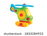 Toy children's helicopter on a...