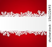 red christmas background with... | Shutterstock .eps vector #156122693